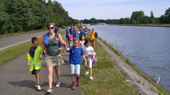 Dessel 2009 - op weg naar het Zilvermeer